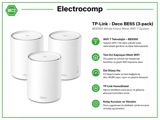 TP-Link Deco BE65 (3-Pack) BE9300 WiFi 7 mesh sistemi — ElectroComp — Computers & Laptops