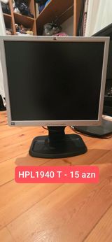 HP L1940T LCD monitor - Ekran ölçüsü: 19 düym, kvadrat (5:4) format - — Nara Ashurova — Elektronika