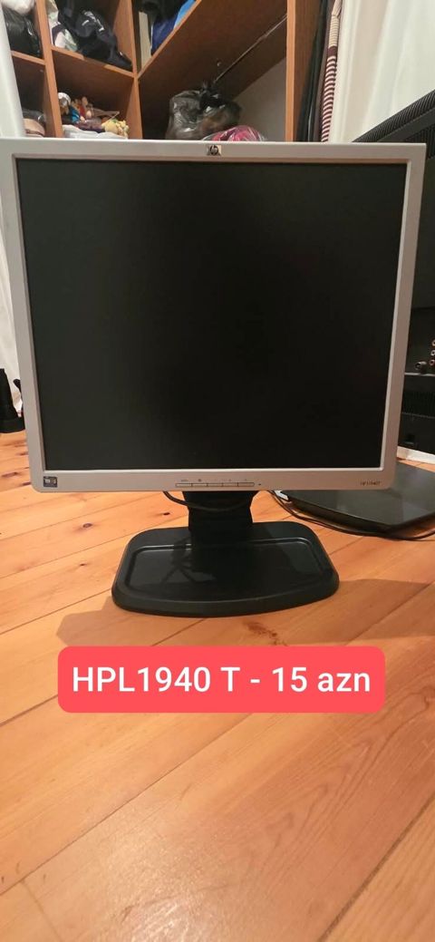 HP L1940T LCD monitor - Ekran ölçüsü: 19 düym, kvadrat (5:4) format - — Bakı