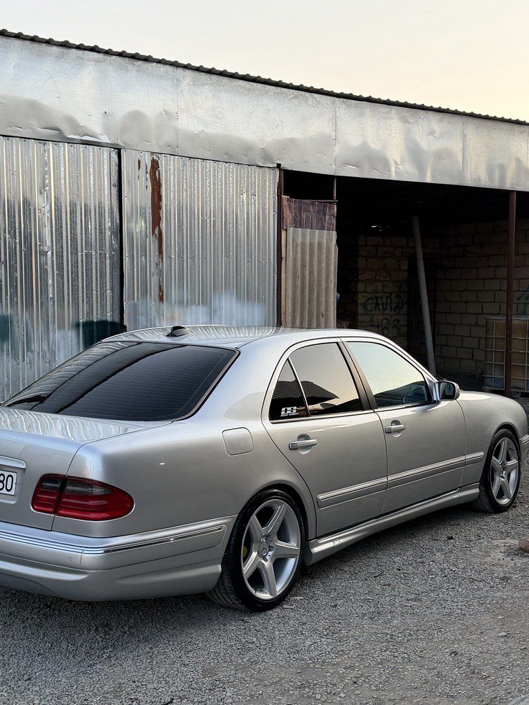 Mercedes E 320, 3.2 L, 1999 il, 324 000 km — Avtomobillər, Şəmkir (3)