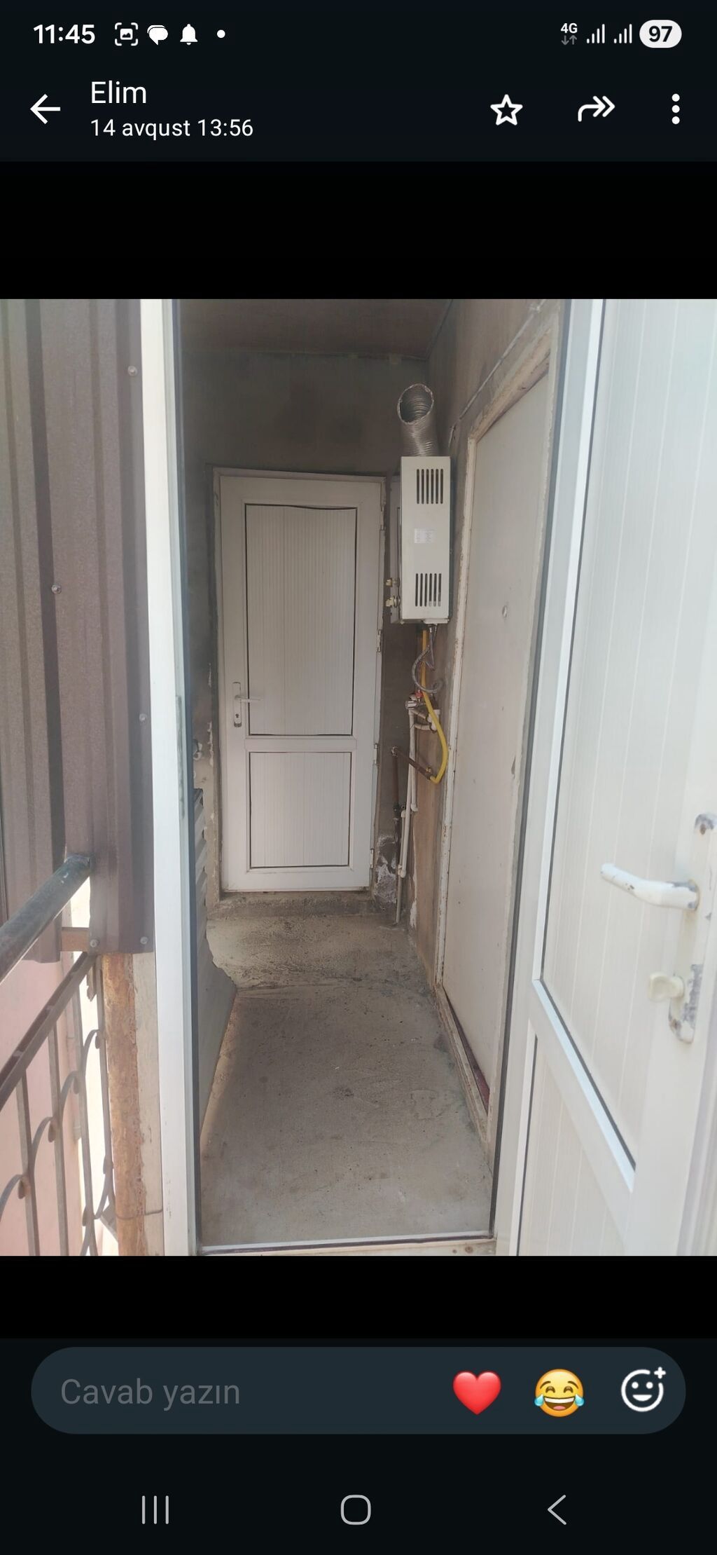 Tecili yeni Gunewlide 33 sayli polis bolmesinin yaxinliginda 1 otaqli — Daşınmaz əmlak, Bakı (5)