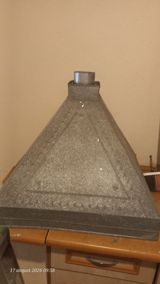 Mətbəx üçün sinklənmiş metal aspirasiya başlığı (qapaq) - Material — Mətbəx havalandırıcıları və aksesuarları