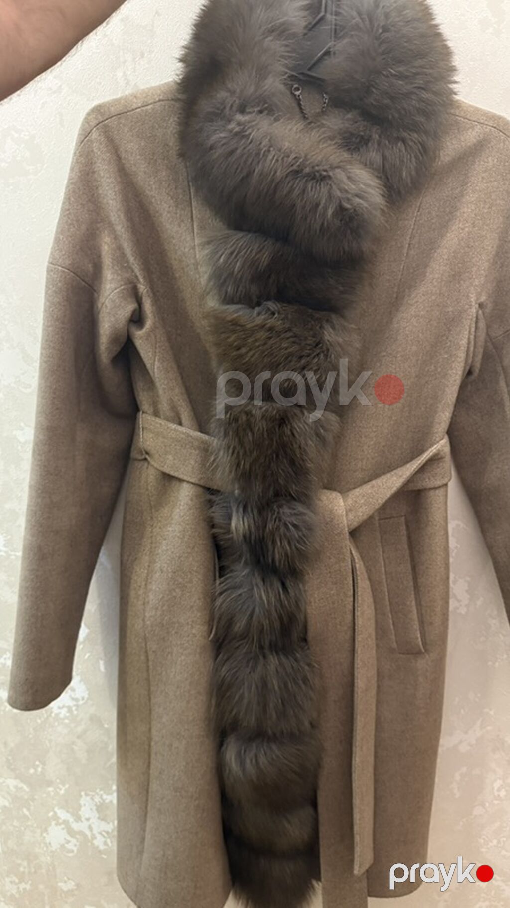 🤎 TƏBİİ XƏZLİ ELEGANT PALTO 680 manata alınıb xəzi təbiidir çox gözəl — Şəxsi əşyalar, Bakı (5)