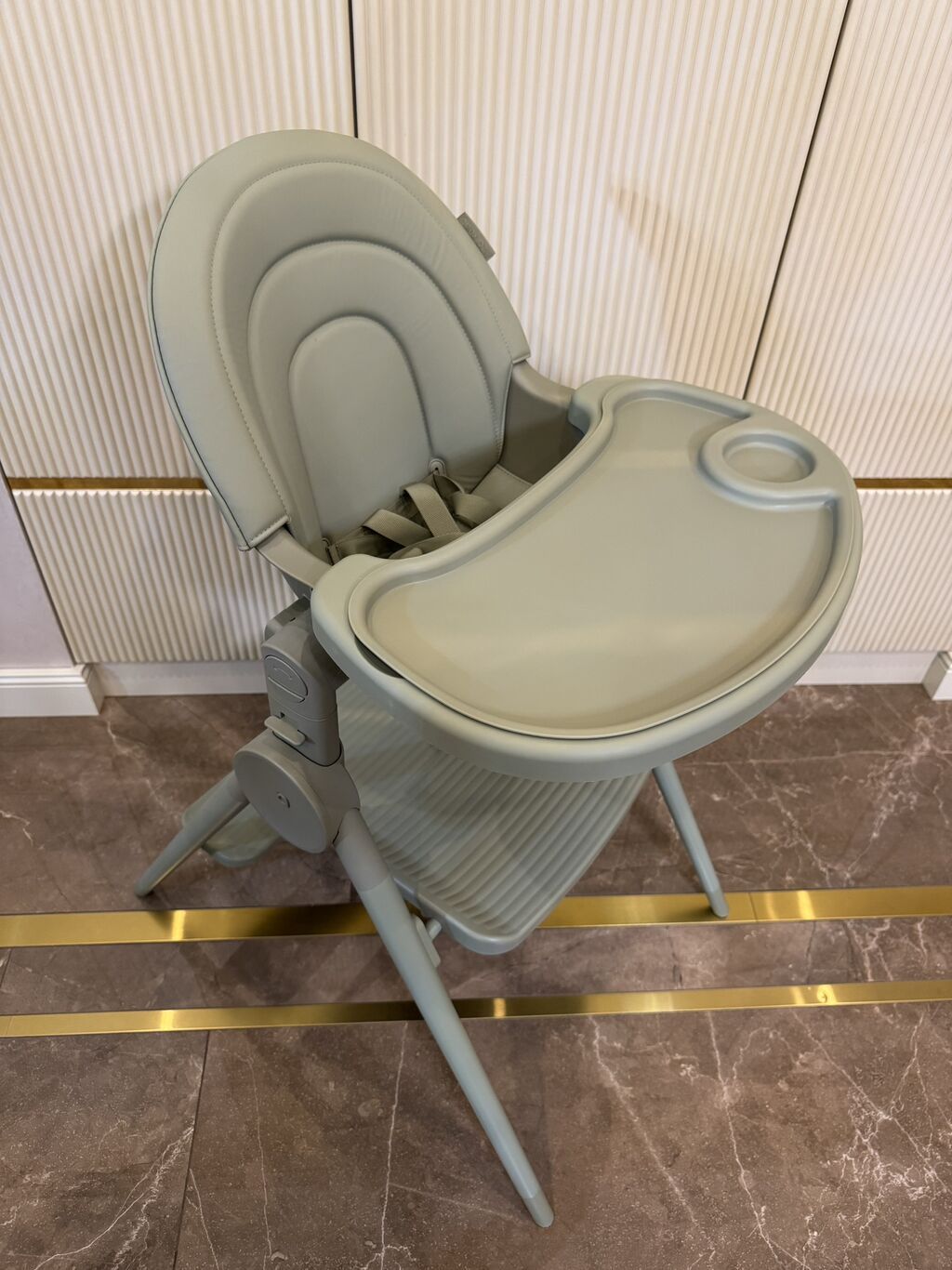 Uşaq yemək stulu – çoxfunksiyalı, qatlanan model - Rəng: açıq — Mallar, Bakı (2)