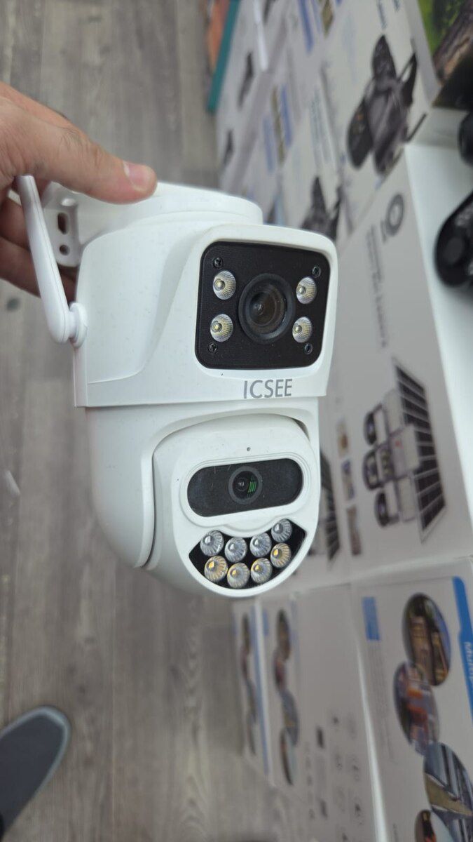 Wi-Fi PTZ360° çöl 2 kamera 8MP/4K+64GB — Təhlükəsizlik sistemləri, Bakı