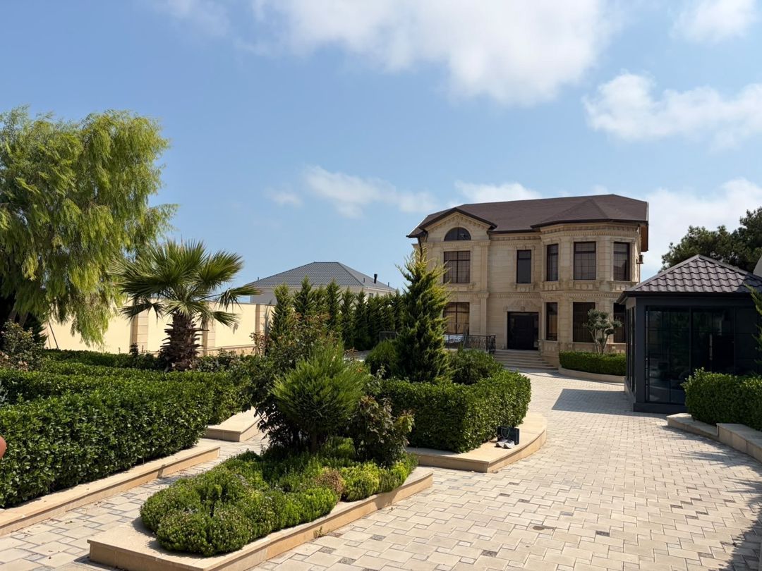 Satılır 6 otaqlı həyət evi/bağ evi 350 m² — Ev, villa, Bakı (3)