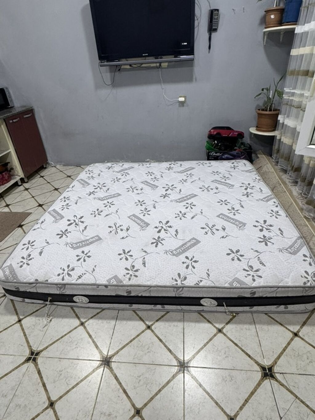 Bayraxbah markalı ortopedik döşək - Ölçü: təxminən 200x200 sm (queen — Tekstil, Mehdiabad (4)