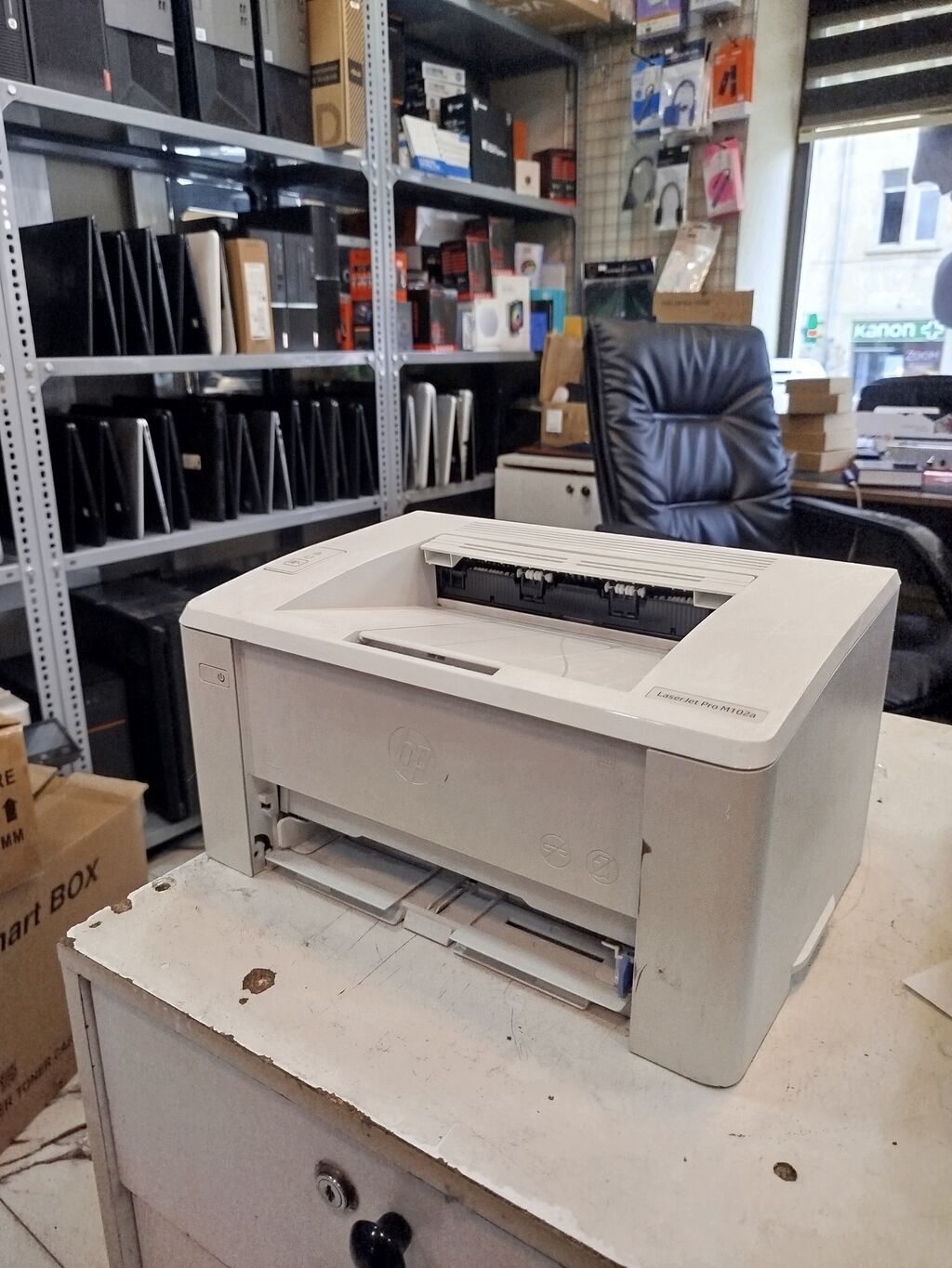 HP LaserJet Pro M102a monoxrom lazer printer - Növ: Qara-ağ lazer — Elektronika, Bakı (3)