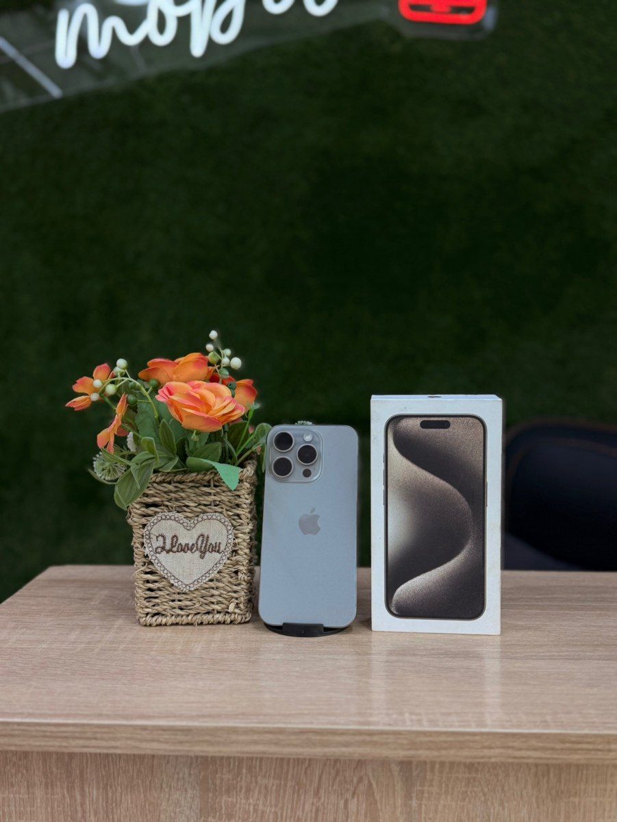 Apple iPhone 15 Pro Natural Titanium 128GB/8GB — Mallar, Bakı