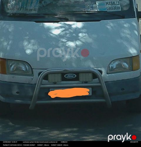 Ford Transit mikroavtobus - Korpus: uzun kuzov, yüksək dam, 4 yan