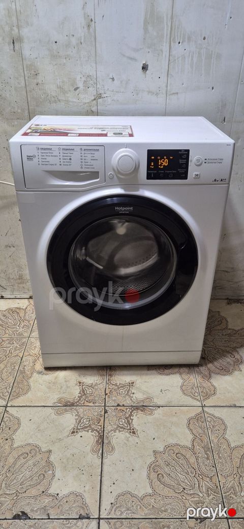 Paltaryuyan maşın Hotpoint Ariston, 6 kq, İşlənmiş, Avtomat, Qurutma var, Ödənişli çatdırılma