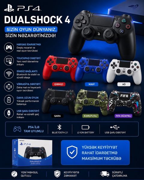PlayStation 4 DualShock 4 Pultu