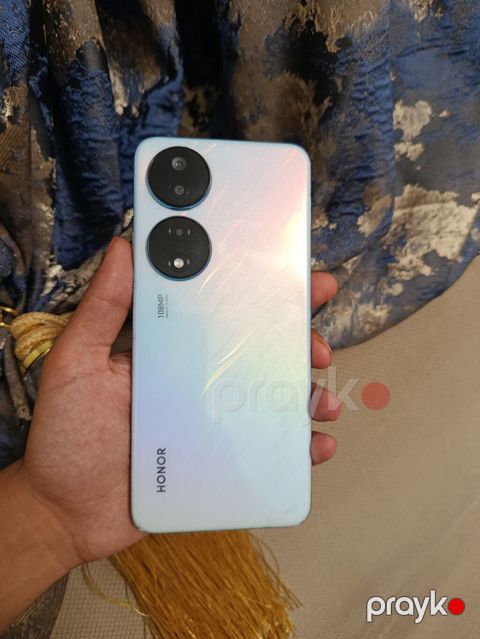 Honor X7b, 128 GB, rəng - Ağ, Sensor, İki sim kartlı