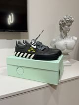 İdman ayaqqabısı Off-White Low Vulc Grey Green Fluo — Mallar