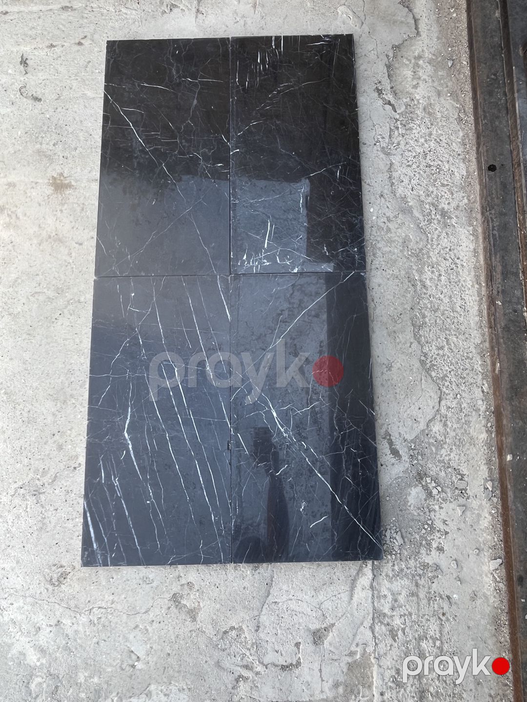 Təbii qara mərmər plitə (60×30 sm) — Plitka və örtü materialları, Bakı