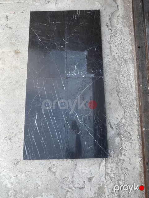 Təbii qara mərmər plitə (60×30 sm) — Bakı