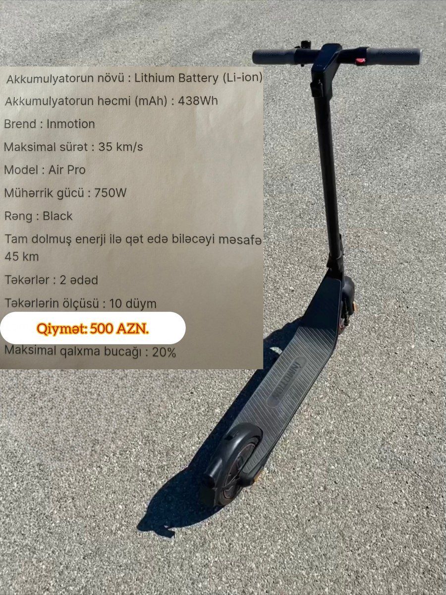 Skuter — Velosipedlər, Bakı (6)