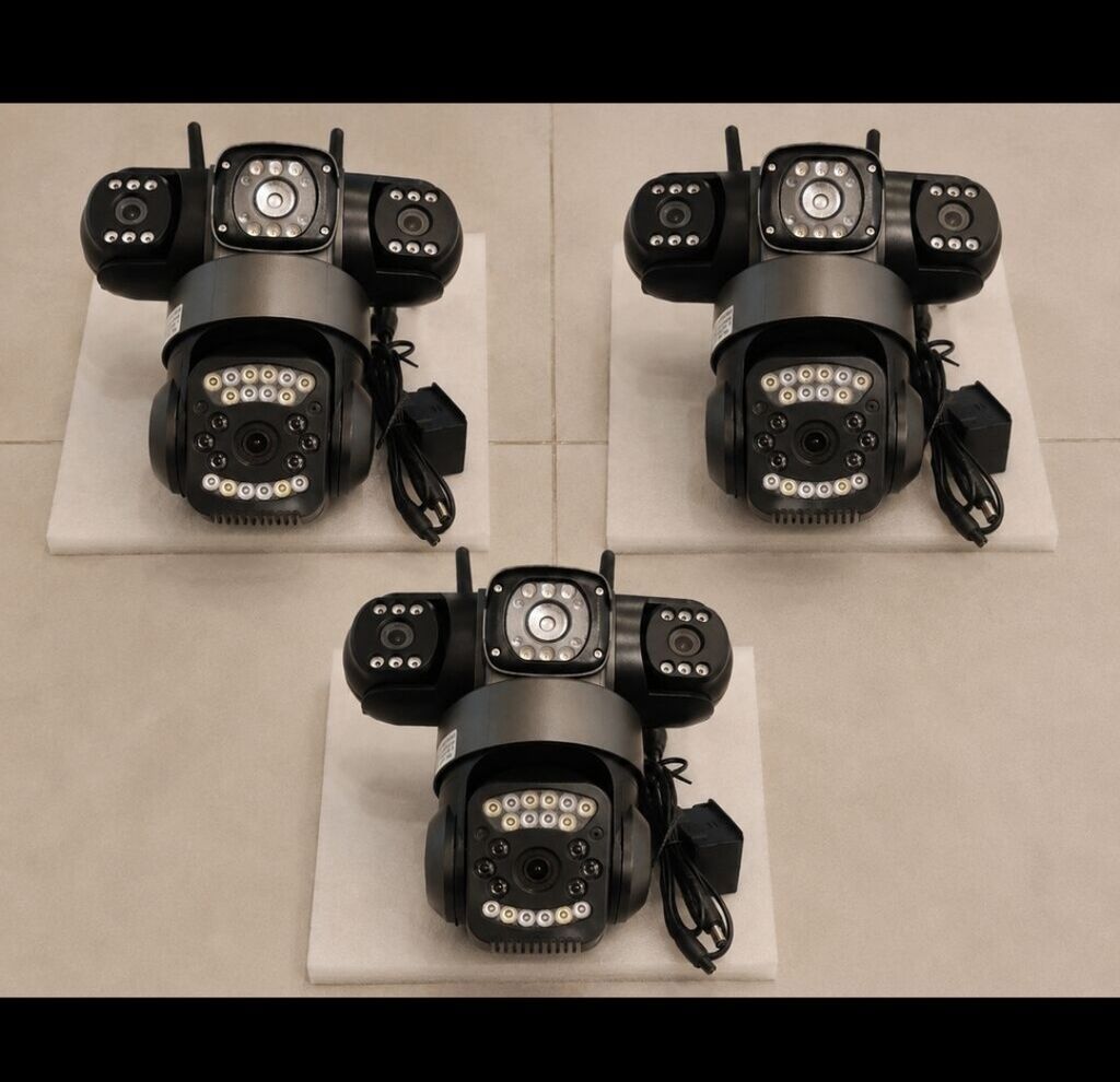 3 Kamera PTZ Surveillance Sistemi — Surveillance kameralar, Digah