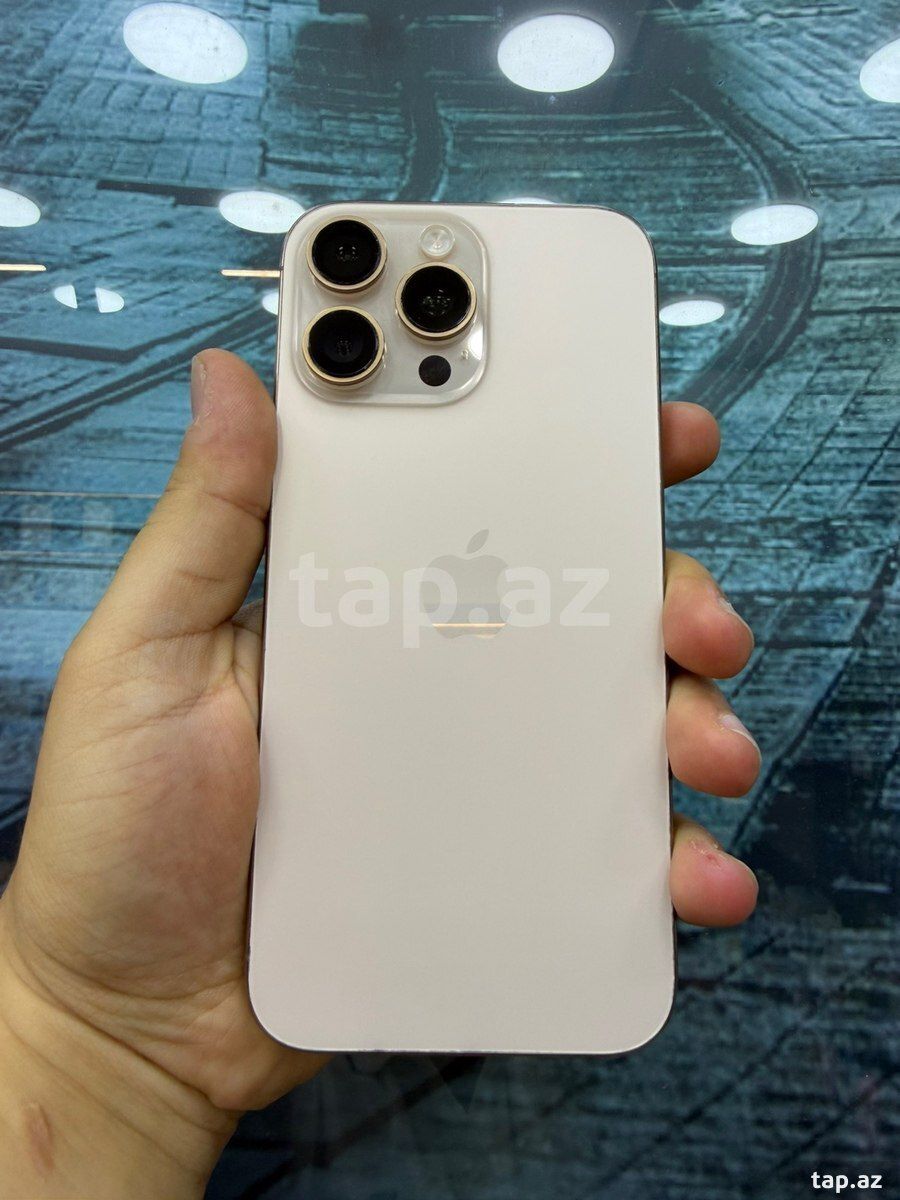 Apple iPhone 16 Pro Max Desert Titanium 512GB/8GB — Mallar, Bakı