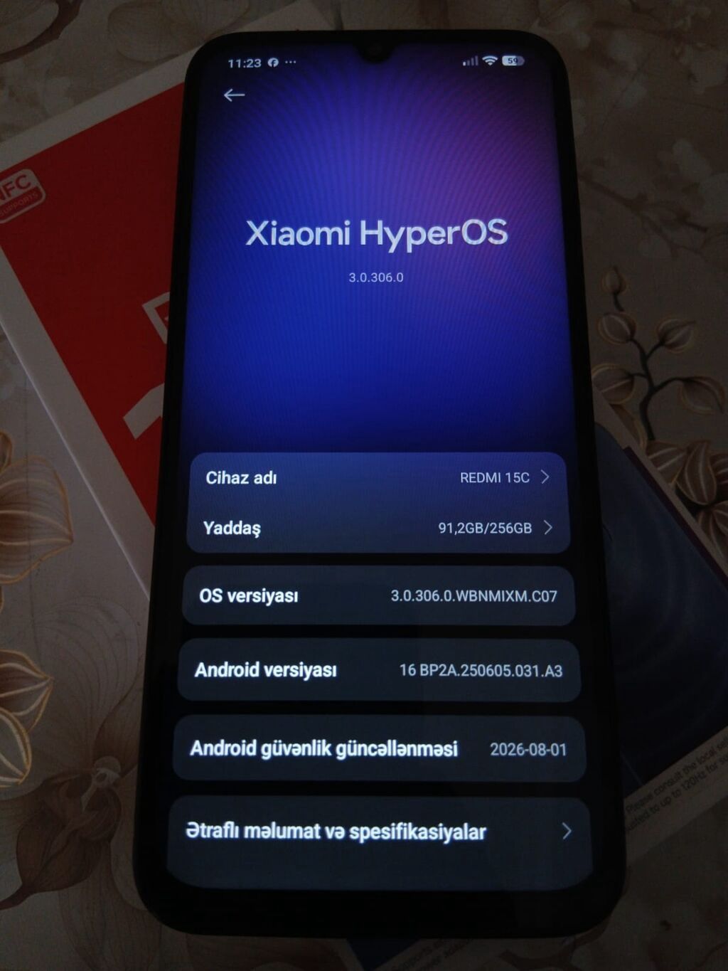 Redmi 256 GB, rəng - Mavi, Sensor — Xiaomi, Bakı (6)