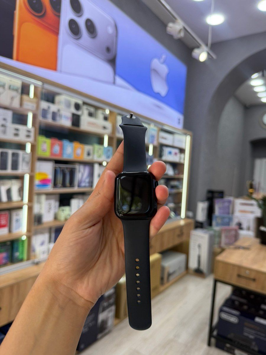 Apple Watch Series 7 Aluminum Midnight 45mm — Elektronika, Bakı (2)