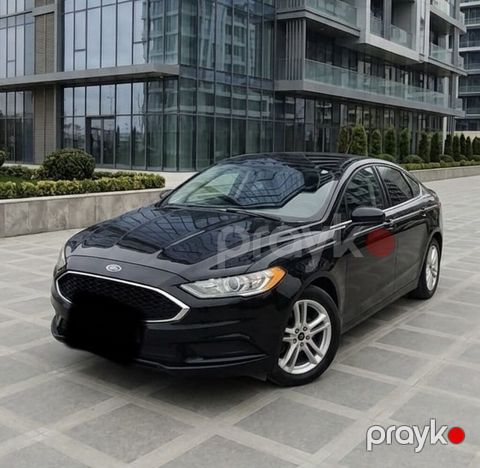 Ford Fusion (ABŞ bazarı) – qara rəngli sedan Texniki göstəricilər: -