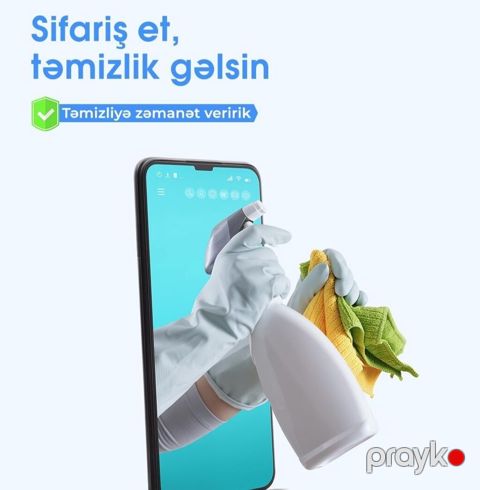 Ev və Ofis Təmizlik Xidməti — Bakı