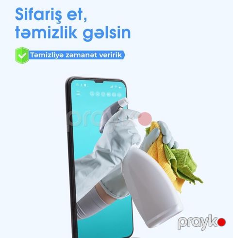 Ev və Ofis Təmizlik Xidməti — Bakı
