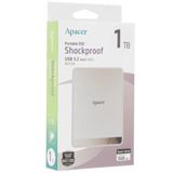 SSD Yığıcı Apacer Portable SSD AS724 / 1TB / USB 3.2 Gen 2 / Cream (AP1TBAS724C-1) — CAUTECH — Elektronika