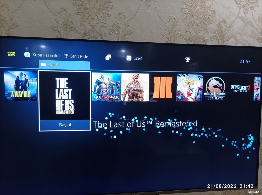 PlayStation 4 Slim 1TB — Oyun konsolları, Bakı (3)