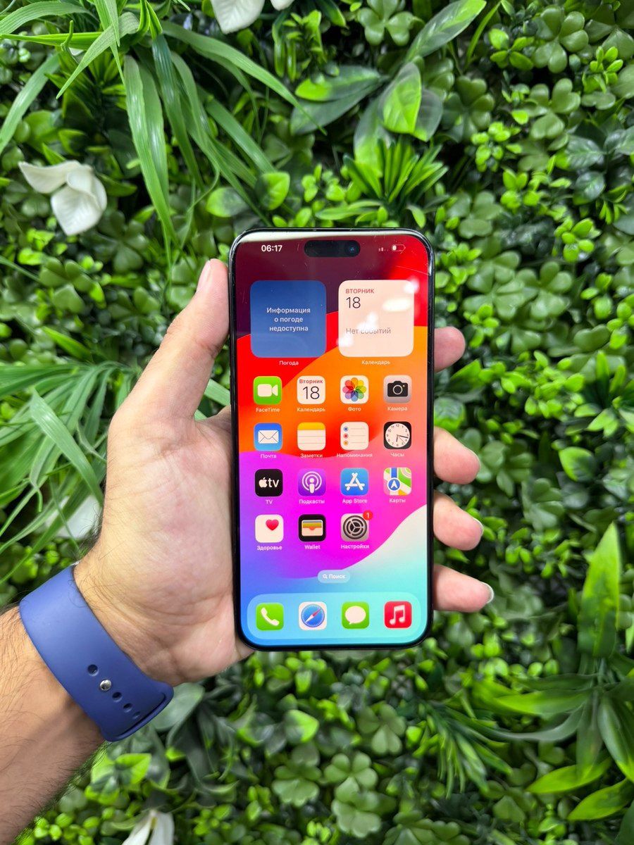 Apple iPhone 15 Pro Max Black Titanium 256GB/8GB — Smartfonlar, Bakı (6)