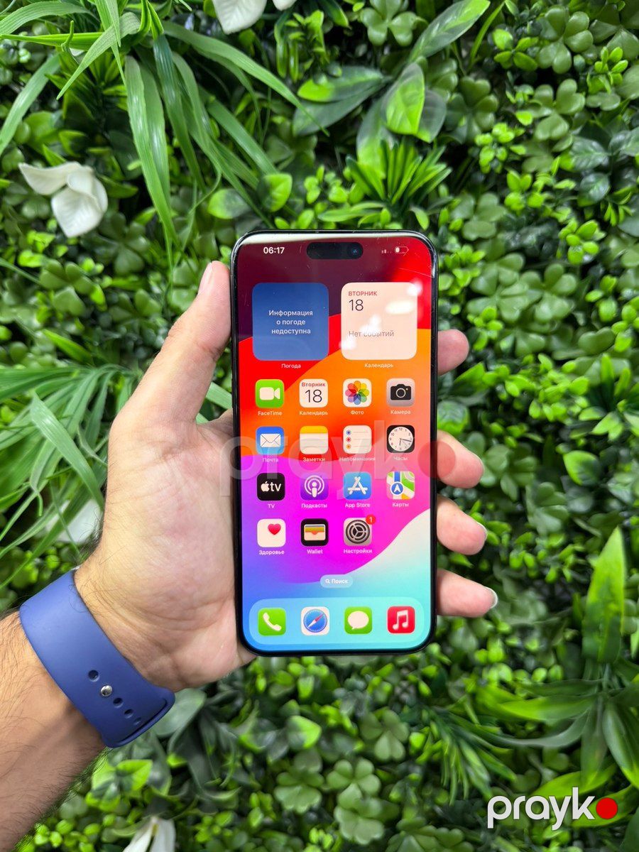 Apple iPhone 15 Pro Max Black Titanium 256GB/8GB — Smartfonlar, Bakı (6)