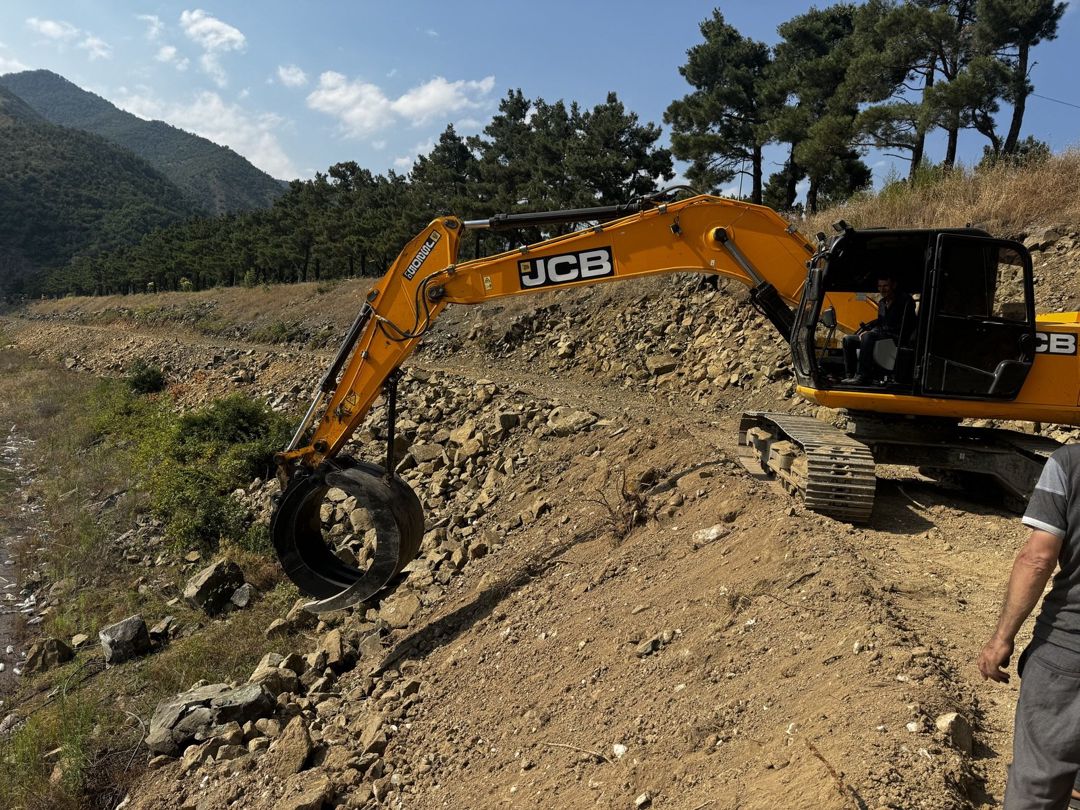 Ekskavator üçün xüsusi hazırlanmış hidravlik zaxvat/qısqac — Avto, Mingəçevir (3)