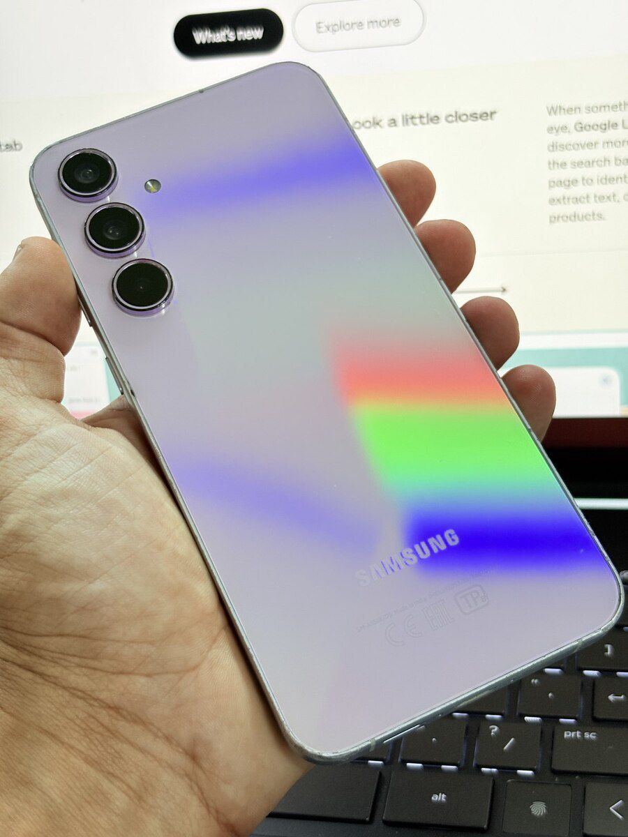 Samsung Galaxy A55 5G Awesome Lilac 128GB/8GB — Telefonlar və qadjetlər, Bakı (5)