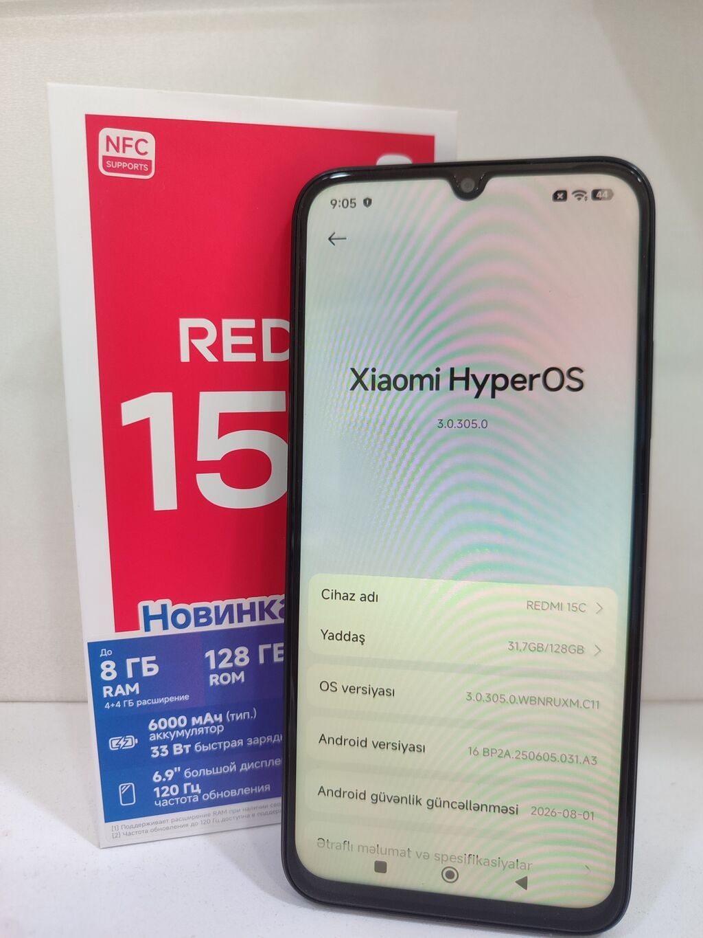 Redmi 128 GB, rəng - Qara — Elektronika, Gəncə (2)