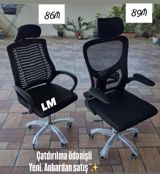 Yeni ofis kresloları – anbardan satış - Ergonomik dizayn: nəfəsalan — Mebel