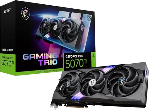 MSI Gaming Trio RTX 5070 Ti 16GB OC Edition