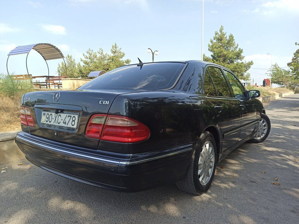 Mercedes E 270, 2.7 L, 1999 il, 444 440 km — Avtomobillər, Neftçala (5)