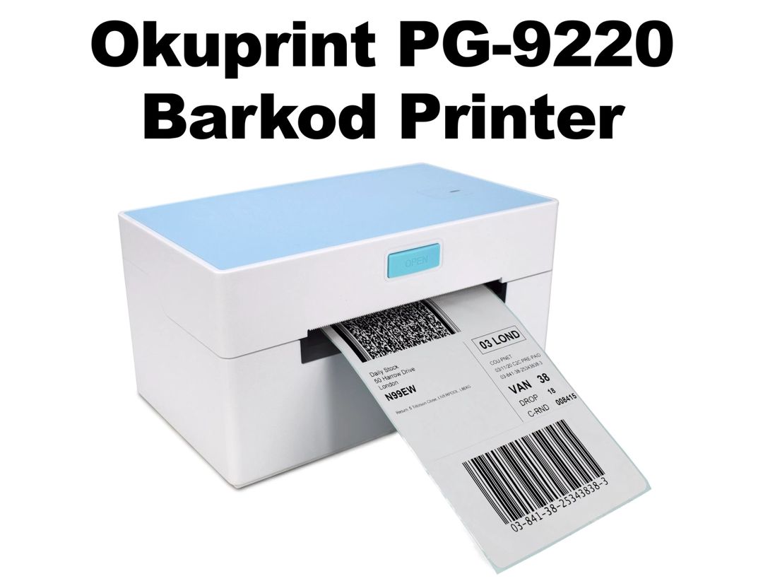 Okuprint PG-9220 Termal Etiket Printeri — Biznes və avadanlıq, Bakı (2)