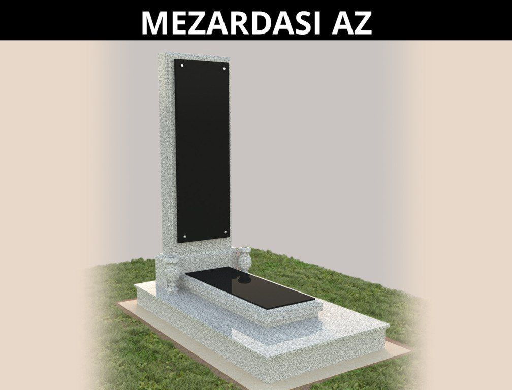 Ağ məzar və qəbir daşları — Mallar, Bakı