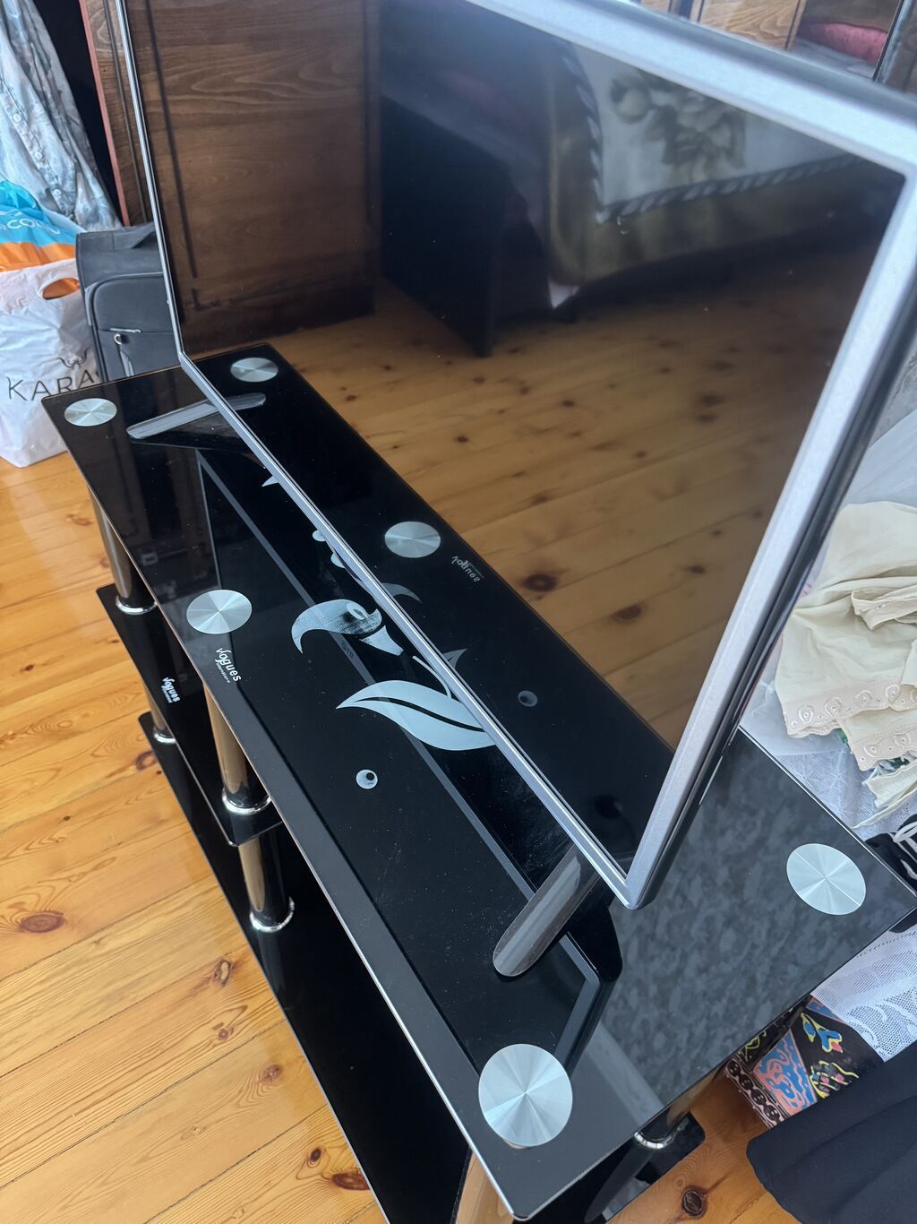 LG 32LF550U Televizor + Şüşə TV Stendi — LG, Gəncə (2)