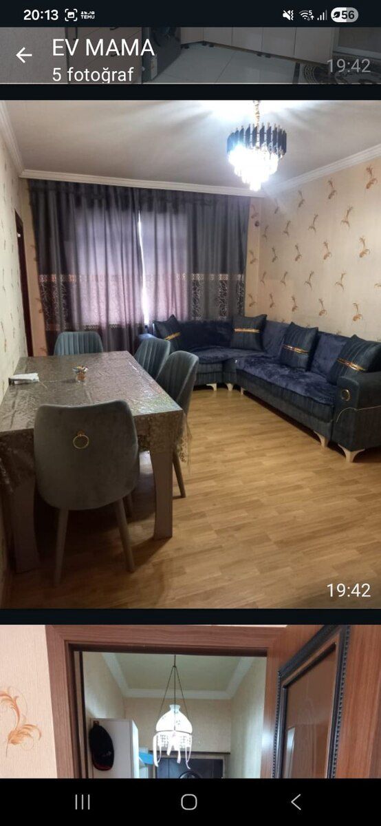 3-otaqlı yeni tikili kirayə verilir, Xırdalan ş., 75 m² — Daşınmaz əmlak, Xırdalan