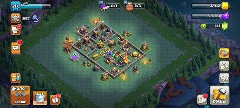 Clash of Clans hesabı – inkişaf etmiş əsas kənd və Tikinti Bazası — Oyun hesabları