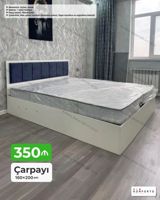 Çarpayı – 160×200 sm - Açılan, bazalı mexanizm: alt hissədə geniş — Furniture