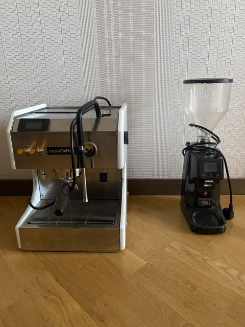 Coffee grinder və aparatı
