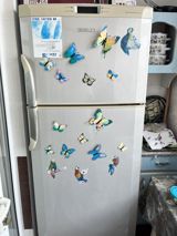 İşlənmiş 2 qapılı Beko Soyuducu Satılır, rəng - Gümüşü, Təkərli — Home Appliances