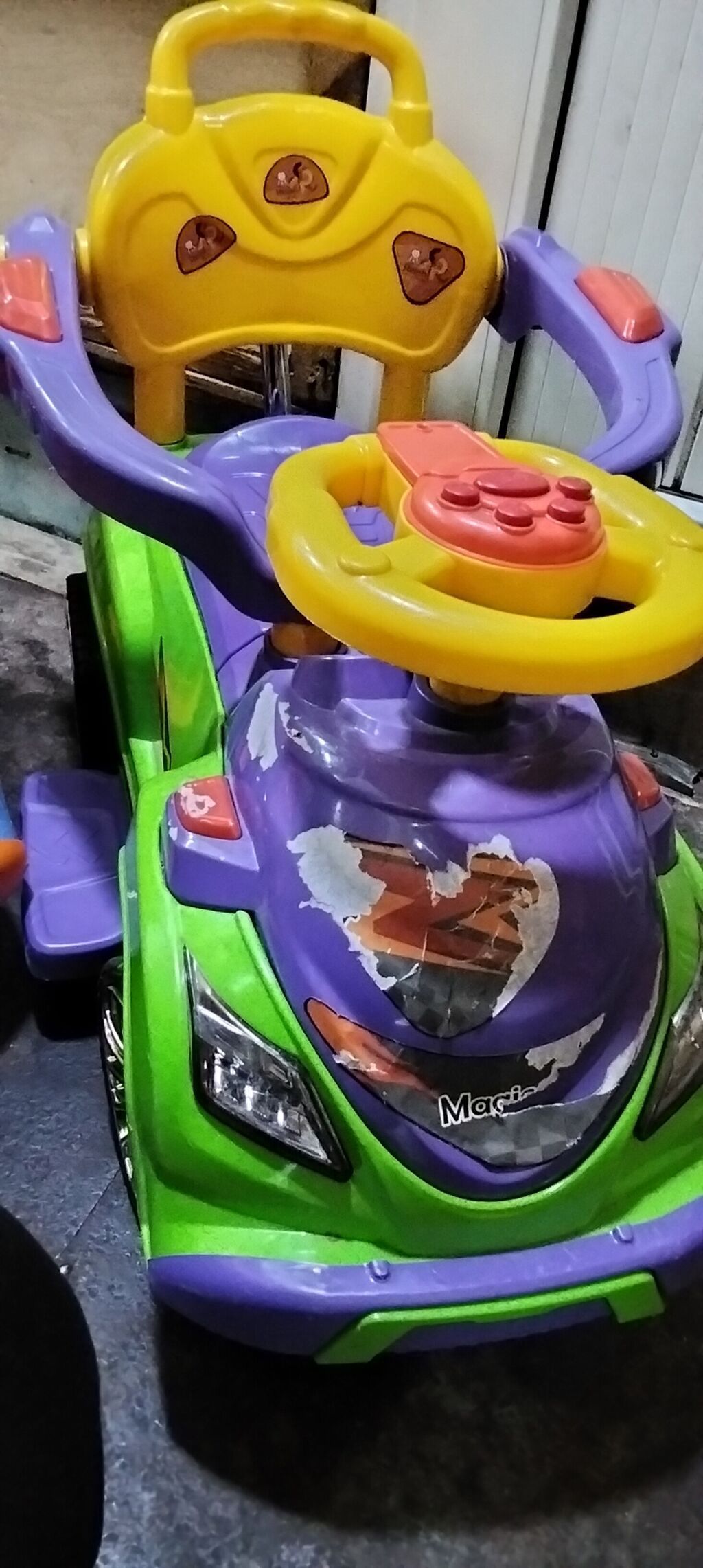 Uşaq üçün pedallı/itələmə tipli oyuncaq maşınlar – “Magic Car” (iki — Oyuncaqlar, Bakı (2)