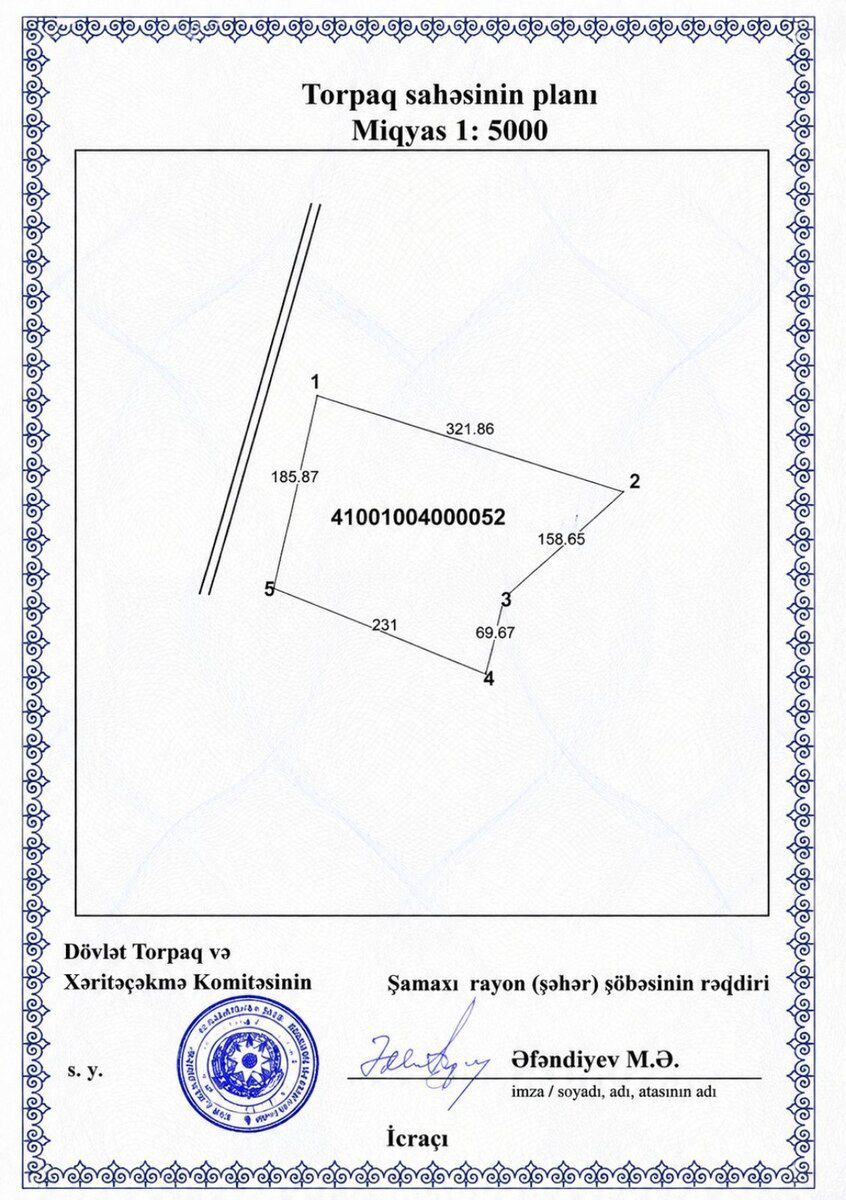 350 sot torpaq sahəsi, Şamaxı ş. — Torpaq, Şamaxı (2)
