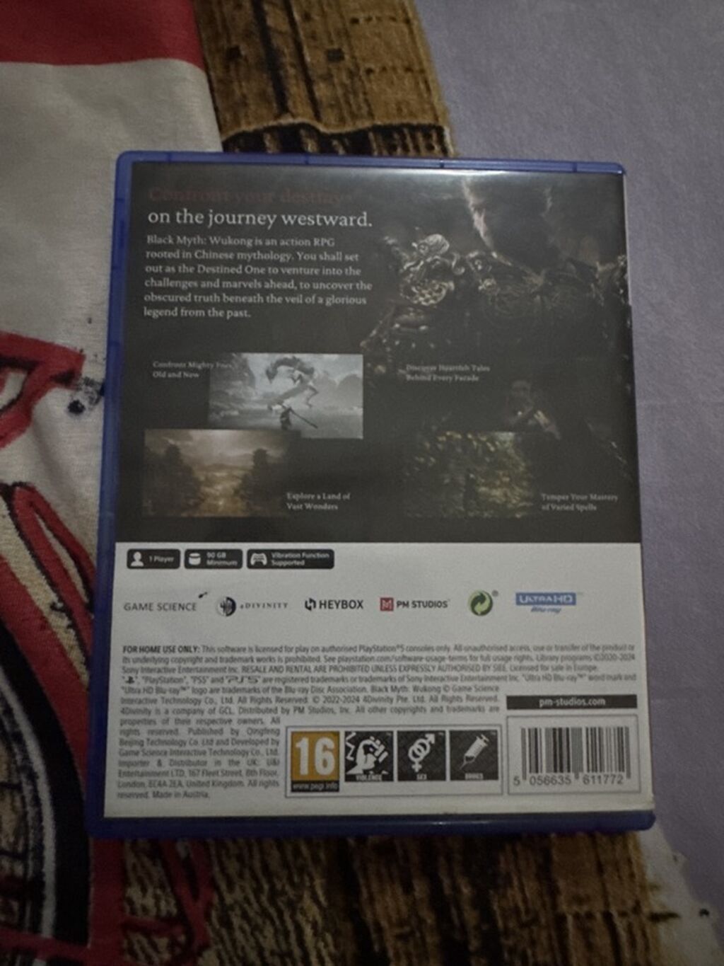 Məhsul: Black Myth: Wukong – PS5 disk versiyası (PEGI 16) - — Elektronika, Bakı (2)