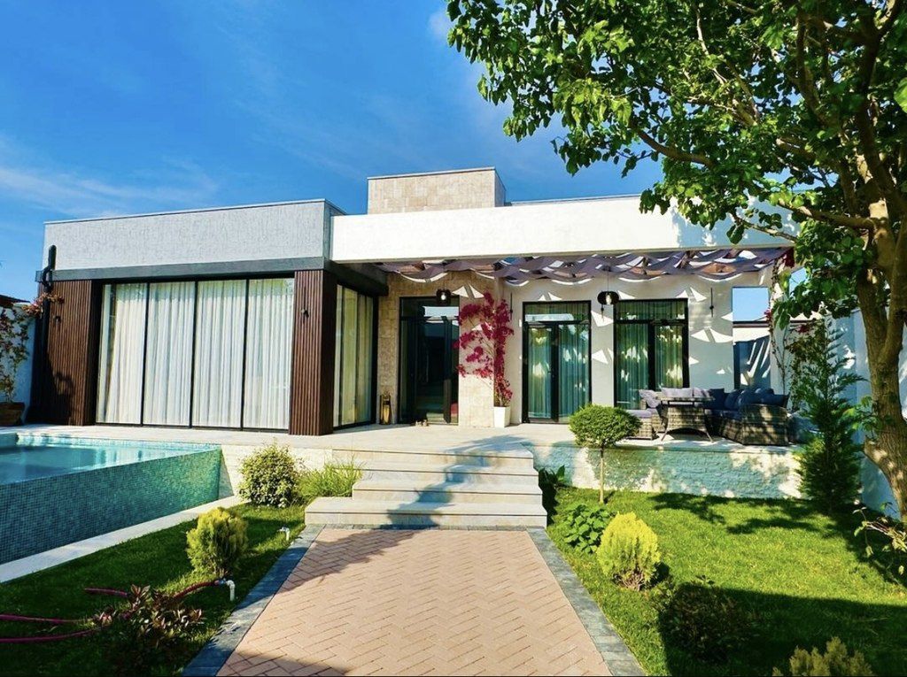 İcarəyə verilir 4 otaqlı həyət evi/bağ evi 240 m² — Ev, villa, Bakı (2)
